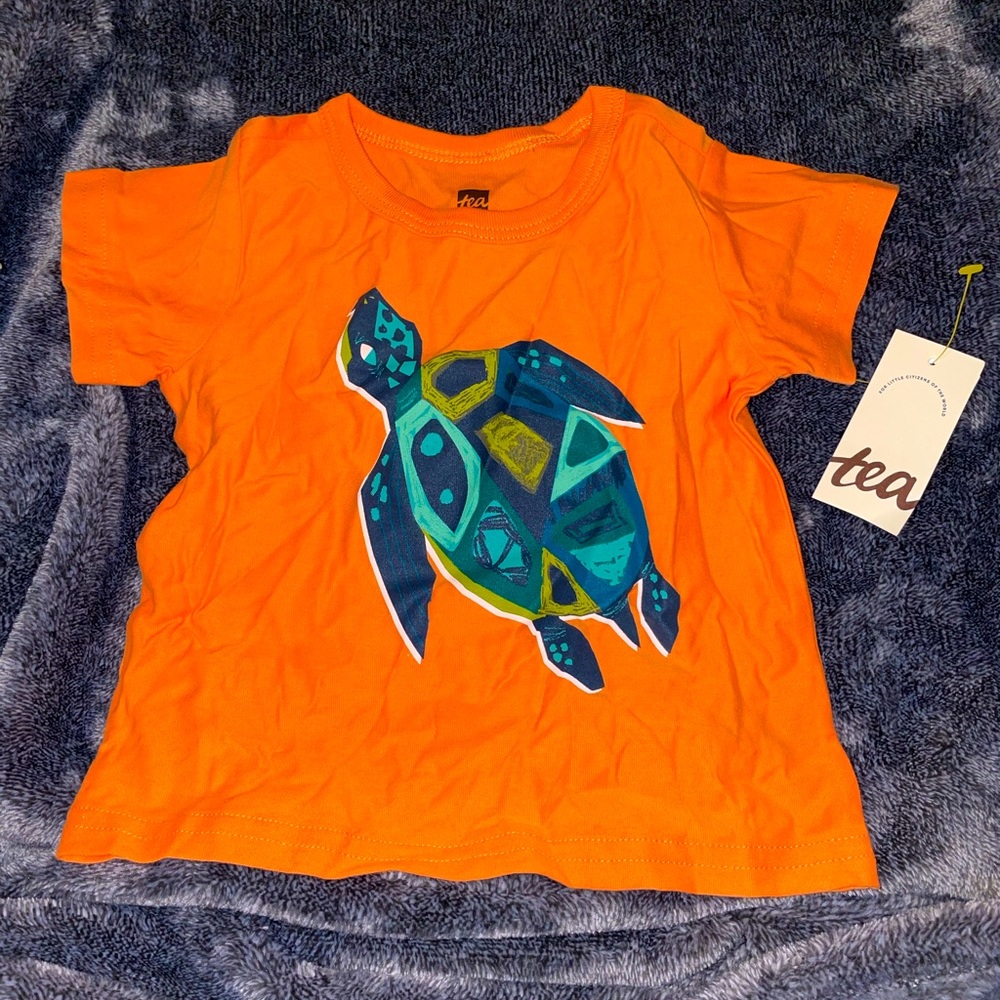 Tea Collection Turtle T-shirt 9-12 mo